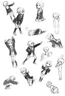 nagato_yuki pajamas safe school_uniform sketch swimsuit yukata // 604x900 // 86.8KB