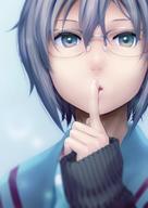 glasses nagato_yuki safe school_uniform // 955x1350 // 105.7KB