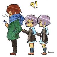 glasses nagato_yuki safe school_uniform // 500x498 // 51.8KB