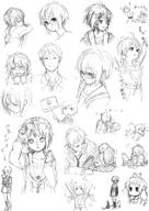 asahina_mikuru glasses kyon nagato_yuki safe school_uniform sketch suzumiya_haruhi // 566x800 // 124.5KB