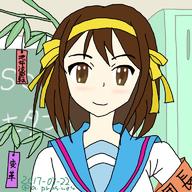 safe school_uniform suzumiya_haruhi // 768x768 // 110.5KB