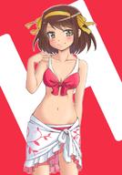 lewd safe suzumiya_haruhi swimsuit // 557x800 // 185.2KB