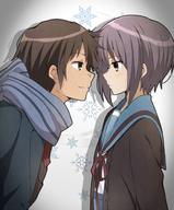 kyon nagato_yuki safe school_uniform // 550x666 // 354.1KB